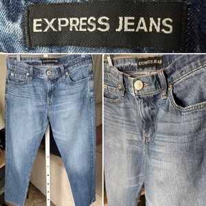 Express Women’s Boyfriend Blue Jeans Size 2